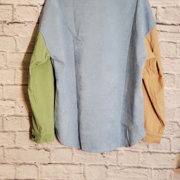 👕SOLD Corduroy Lightweight Oversized Women's Shirt Jacket - Picture 9 of 9